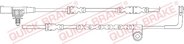 QUICK BRAKE Indikators, Bremžu uzliku nodilums WS 0277 A